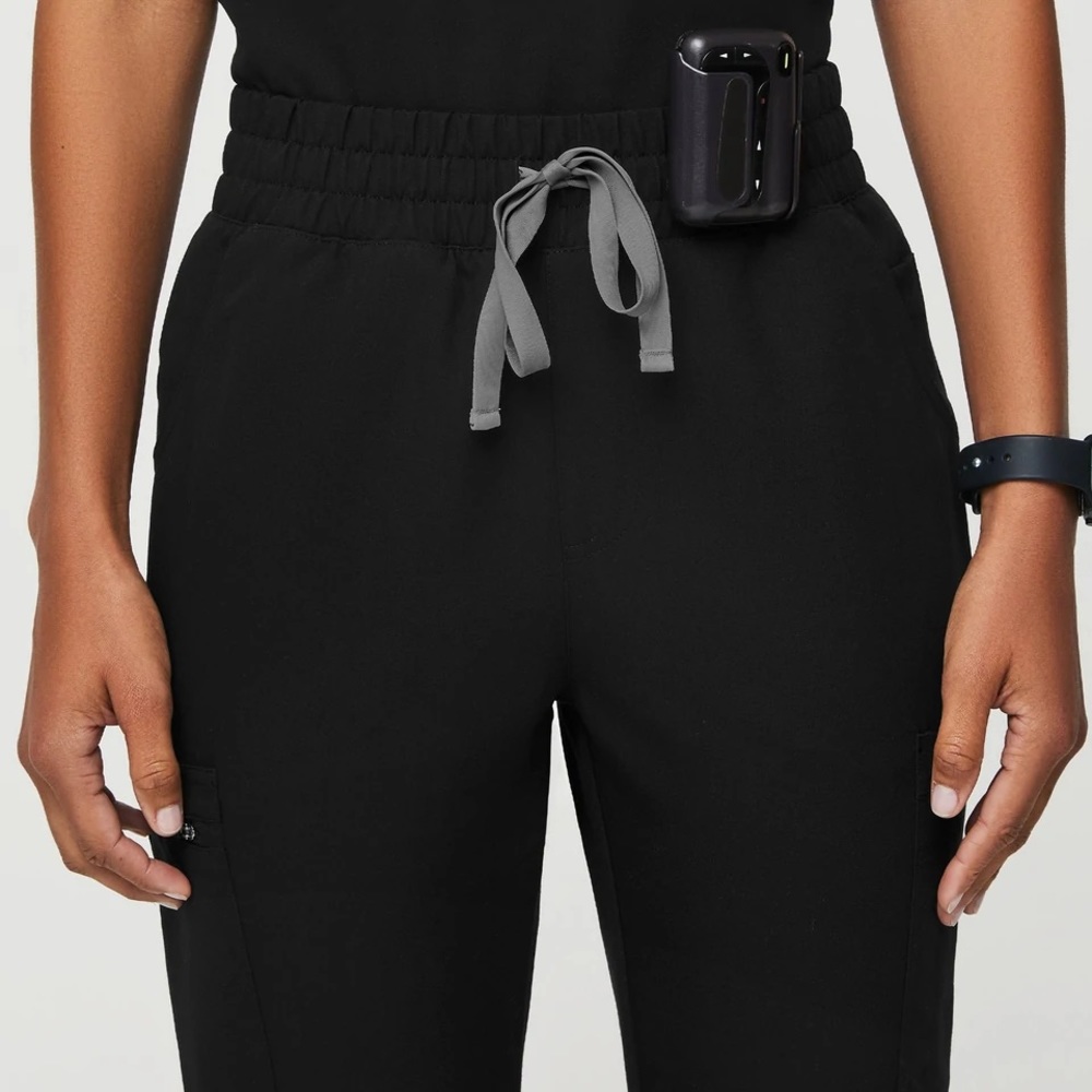 Figs High Waisted Yola- black